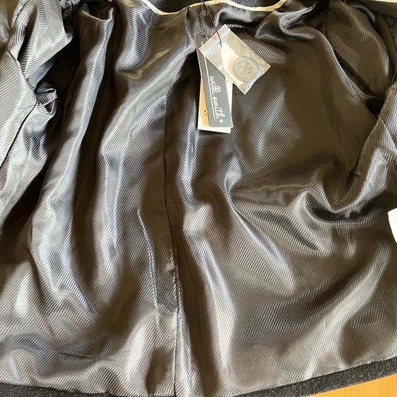 Willi Smith Black Wool Cropped Bell Sleeve Jacket NWT - Picture 8 of 14